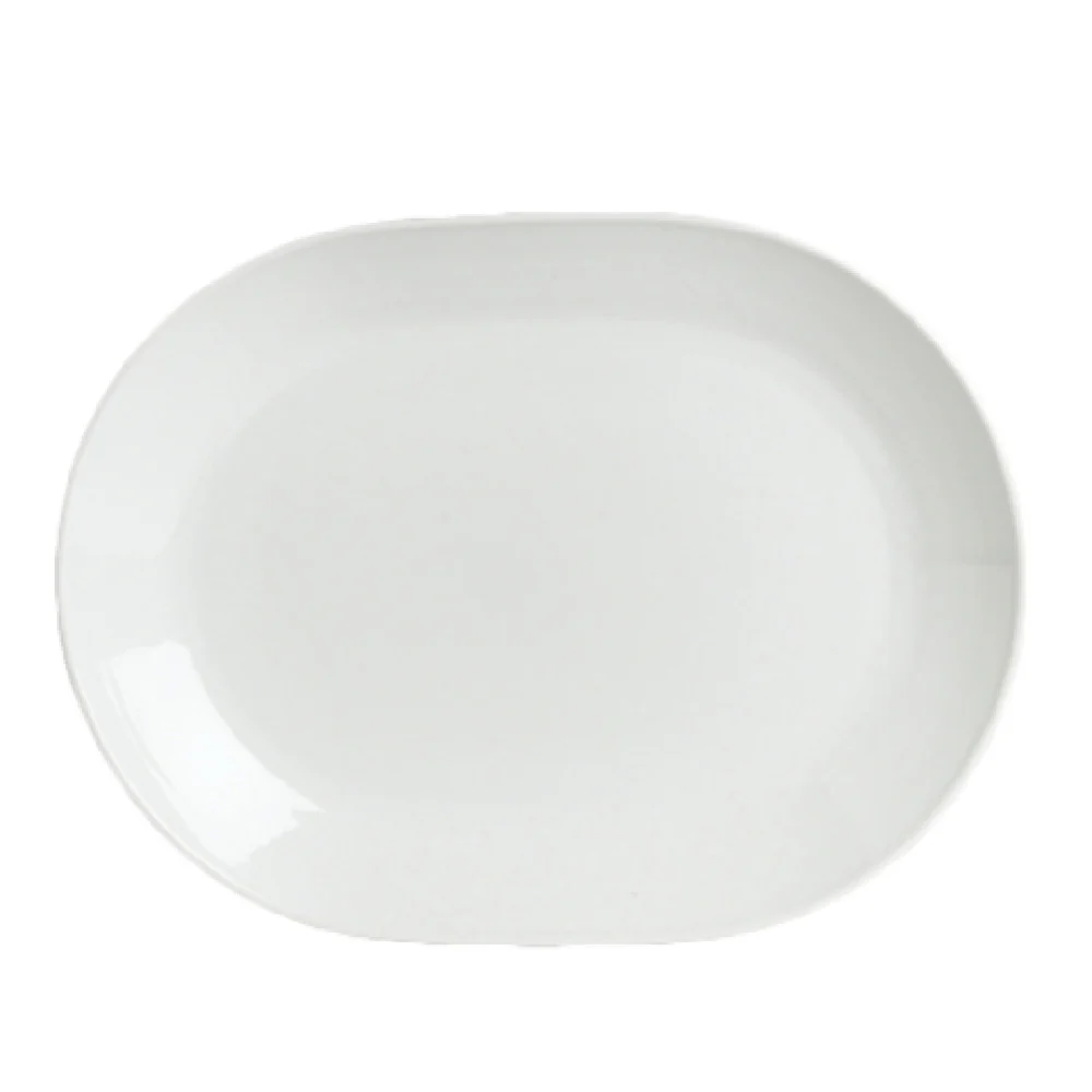Steelite 6300P314 8.25 Inch Oval Platter Porcelain Blue-White Premium