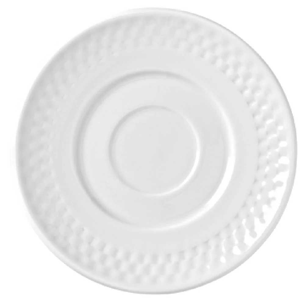 Libbey 999013500 6 Inch Diameter Round Saucer Porcelain Antimicrobial White Libbey 999013500 6 Inch Diameter Round Saucer Porcelain Antimicrobial White