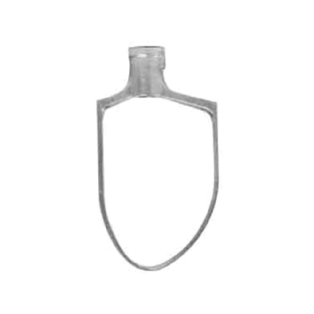 Univex 1061087 60 Quart Pastry Knife Mixer Attachment Stainless Steel with Ergonomic Design Univex 1061087 60 Quart Pastry Knife Mixer Attachment Stainless Steel with Ergonomic Design