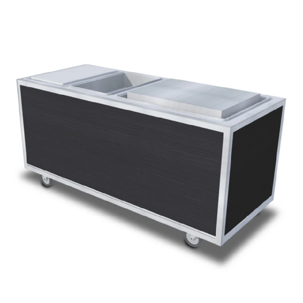 Forbes Industries 5001-951-SS 72 Inch Action Station Insulated Ice Well Cabinet Forbes Industries 5001-951-SS 72 Inch Action Station Insulated Ice Well Cabinet