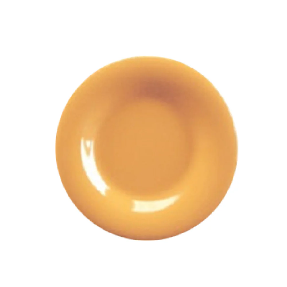 Yanco MS-007YL 7-1/2 Inch Round Plate Yellow Melamine Extra Heavy Duty NSF Yanco MS-007YL 7-1/2 Inch Round Plate Yellow Melamine Extra Heavy Duty NSF