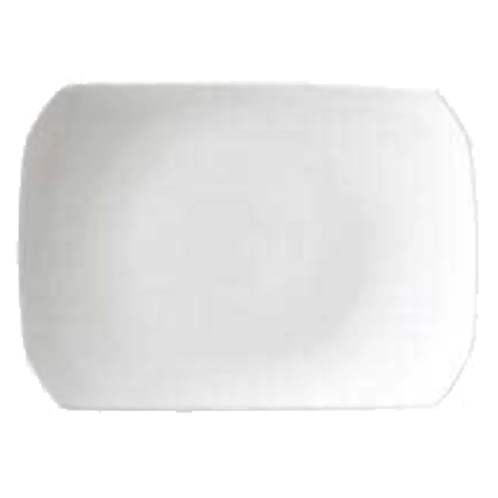 Vertex China RB-R16 10-1/2 Inch Rectangular Pedestal Platter Magnesium Body Super White Vertex China RB-R16 10-1/2 Inch Rectangular Pedestal Platter Magnesium Body Super White