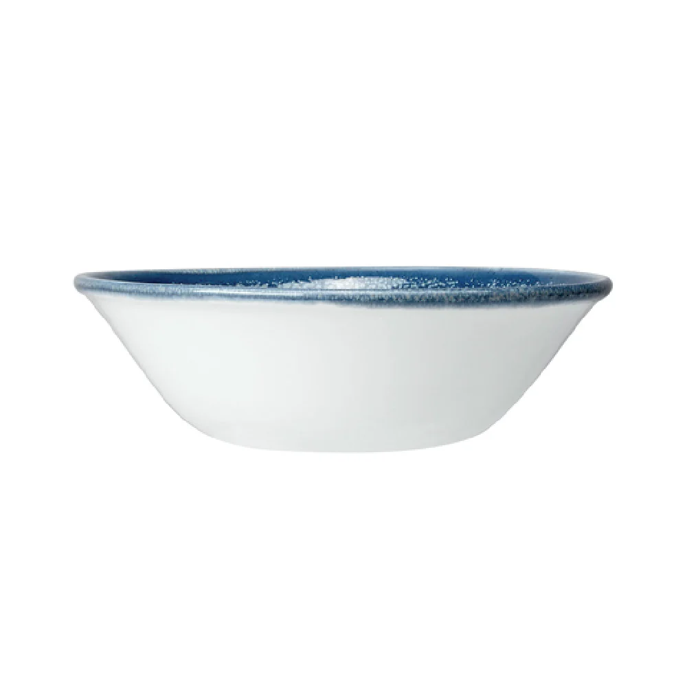 Steelite 17920126 16 Oz Oatmeal Bowl Round Bluestone Alumina Vitrified