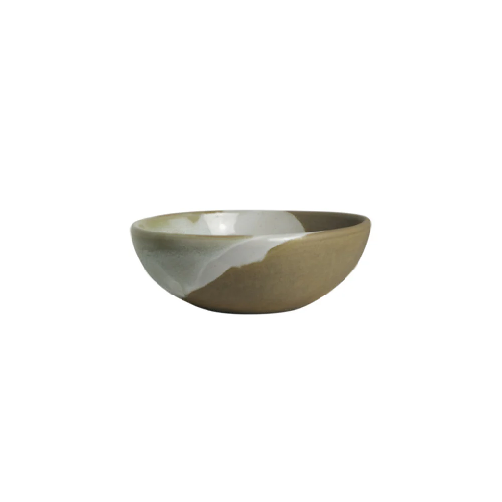 Steelite 6163RG166 14.0 Oz Round Bowl with Naturalist Porcelain - 5.875 Inch