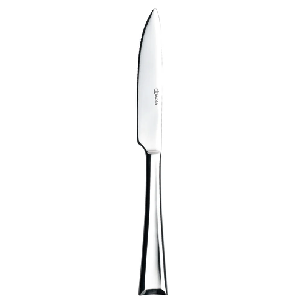 Arc Cardinal MB205 8-1/8 Inch Dessert Knife Solid Handle Stainless Steel Mirror Finish
