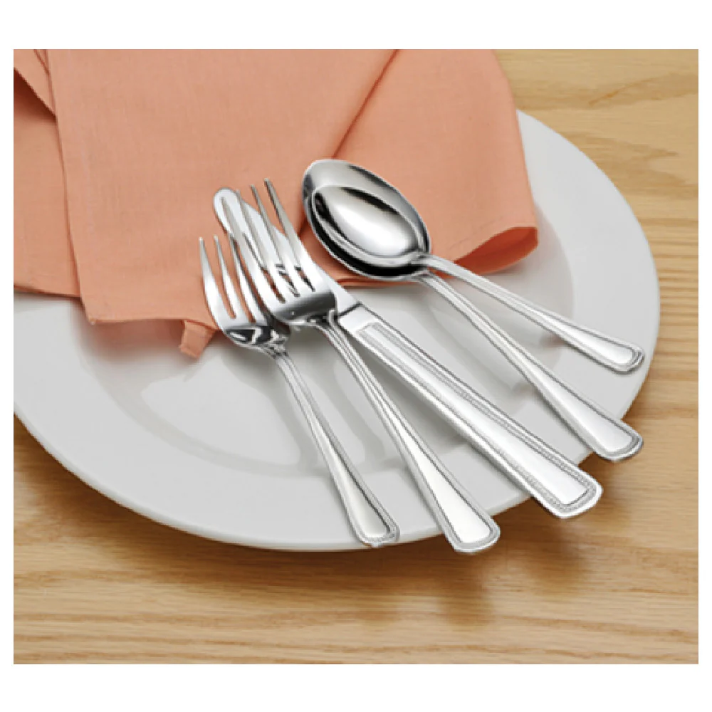1880 Hospitality B561STSF 5-3/4 Inch Beaded Border Teaspoon 18/0 Stainless Steel 1880 Hospitality B561STSF 5-3/4 Inch Beaded Border Teaspoon 18/0 Stainless Steel