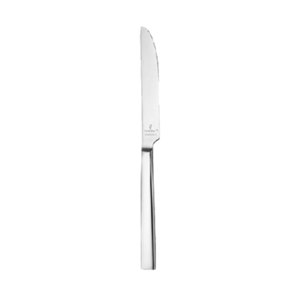 1880 Hospitality B449KDTF 9-1/2 Inch Dinner Knife Solid Handle Satin Finish 18/0 Stainless Steel