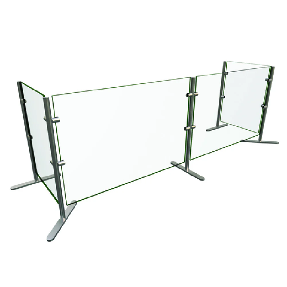 Hatco EP6-72 Sneeze Guard Portable 72 Inch Heat Tempered Glass Stainless Steel Hatco EP6-72 Sneeze Guard Portable 72 Inch Heat Tempered Glass Stainless Steel