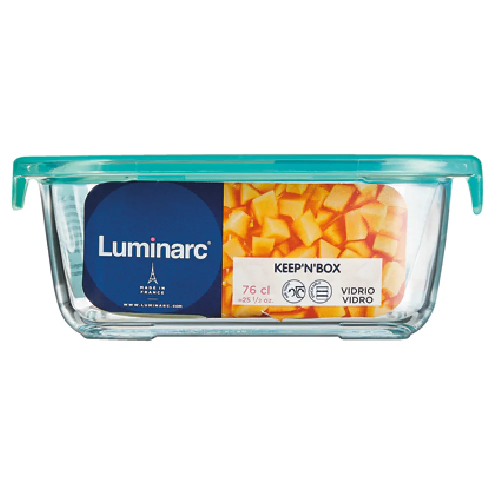 Arc Cardinal P5522 12-3/4 Oz Glass Food Storage Container with Airtight Lid Arc Cardinal P5522 12-3/4 Oz Glass Food Storage Container with Airtight Lid