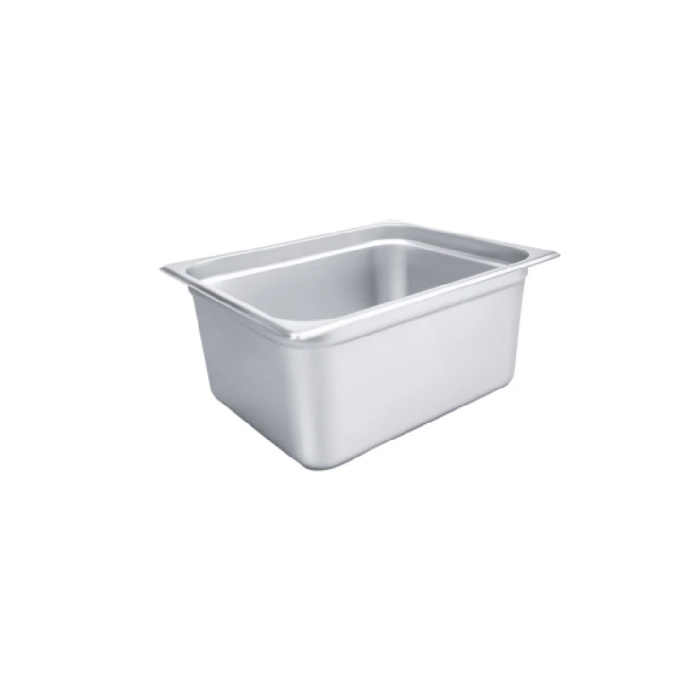 CAC China STPH-23-6 12.75 Inch Stainless Steel Steam Pan Anti-jam 23 Gauge