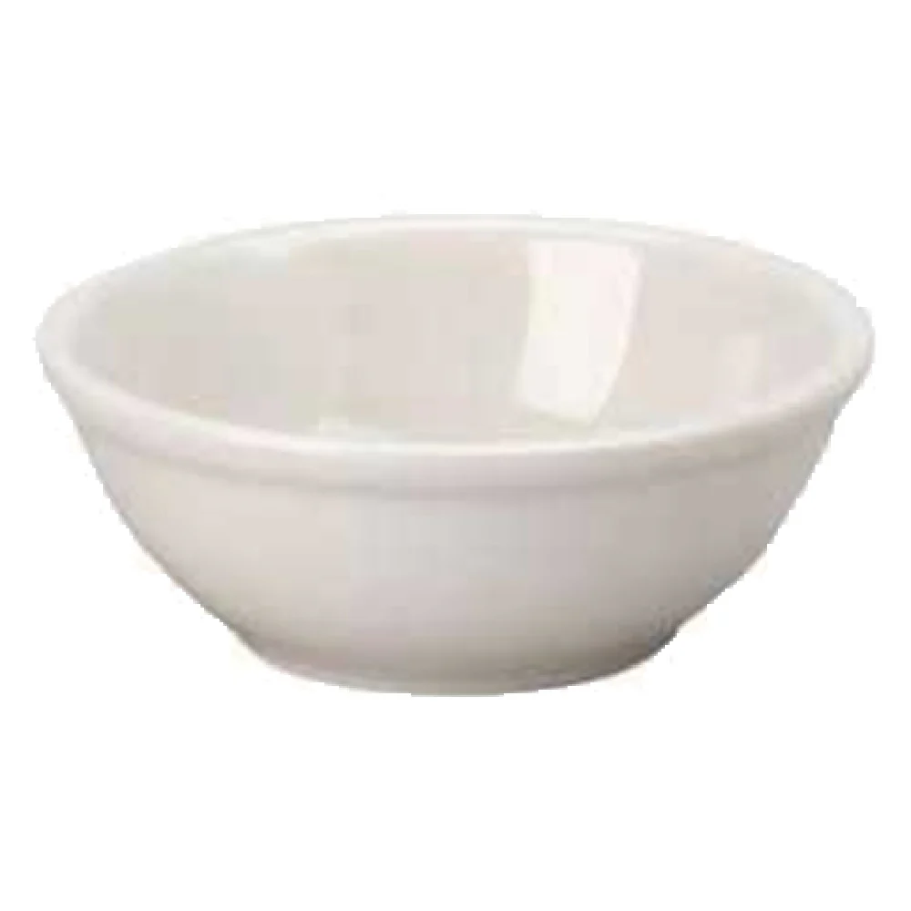 Vertex China VRE-24 10 Oz. Nappie Bowl 5-1/4 Inch Round Rolled Edge