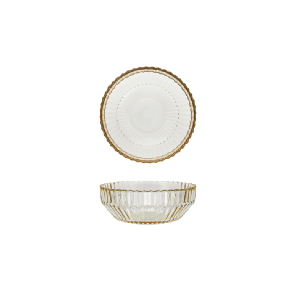 Fortessa ARCHIE.GG.07 Archie Ginger Gold Cereal Bowl Glass 22.8 Oz. Dishwasher Safe (4 Each Per Case) Fortessa ARCHIE.GG.07 Archie Ginger Gold Cereal Bowl Glass 22.8 Oz. Dishwasher Safe (4 Each Per Case)