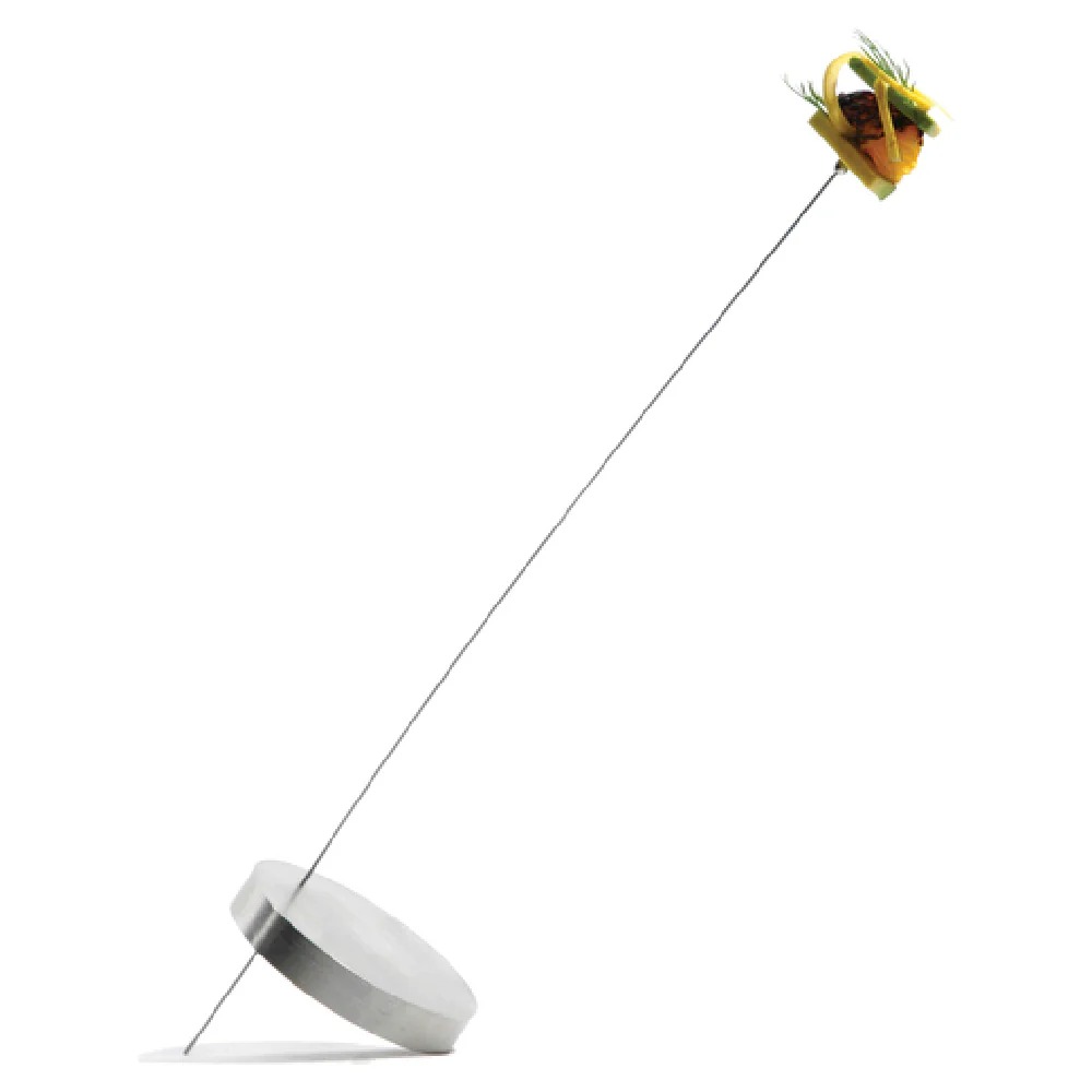 JB Prince R807 13-1/2 Inch Stainless Steel Skewers Metal with Precise Detail