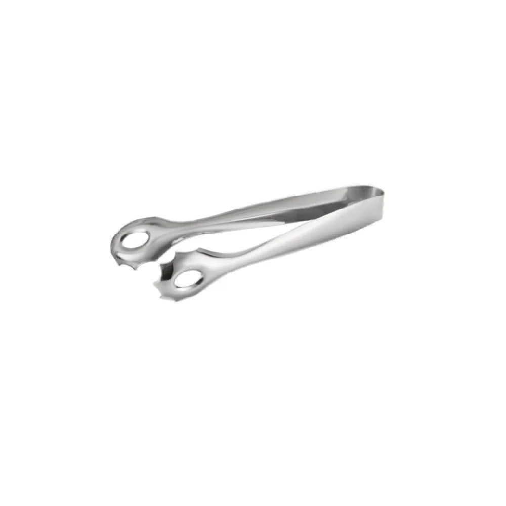CAC China S3TG-BR7 7 Inch Bar Tongs Spoon Ends 18/8 Stainless Steel Mirror Finish CAC China S3TG-BR7 7 Inch Bar Tongs Spoon Ends 18/8 Stainless Steel Mirror Finish