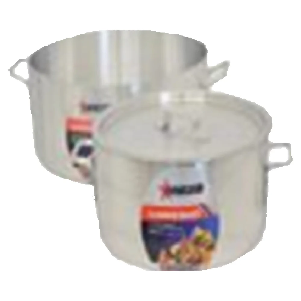 Omcan 80479 24 Quart Brazier Pan Aluminum with Dual Handles NSF