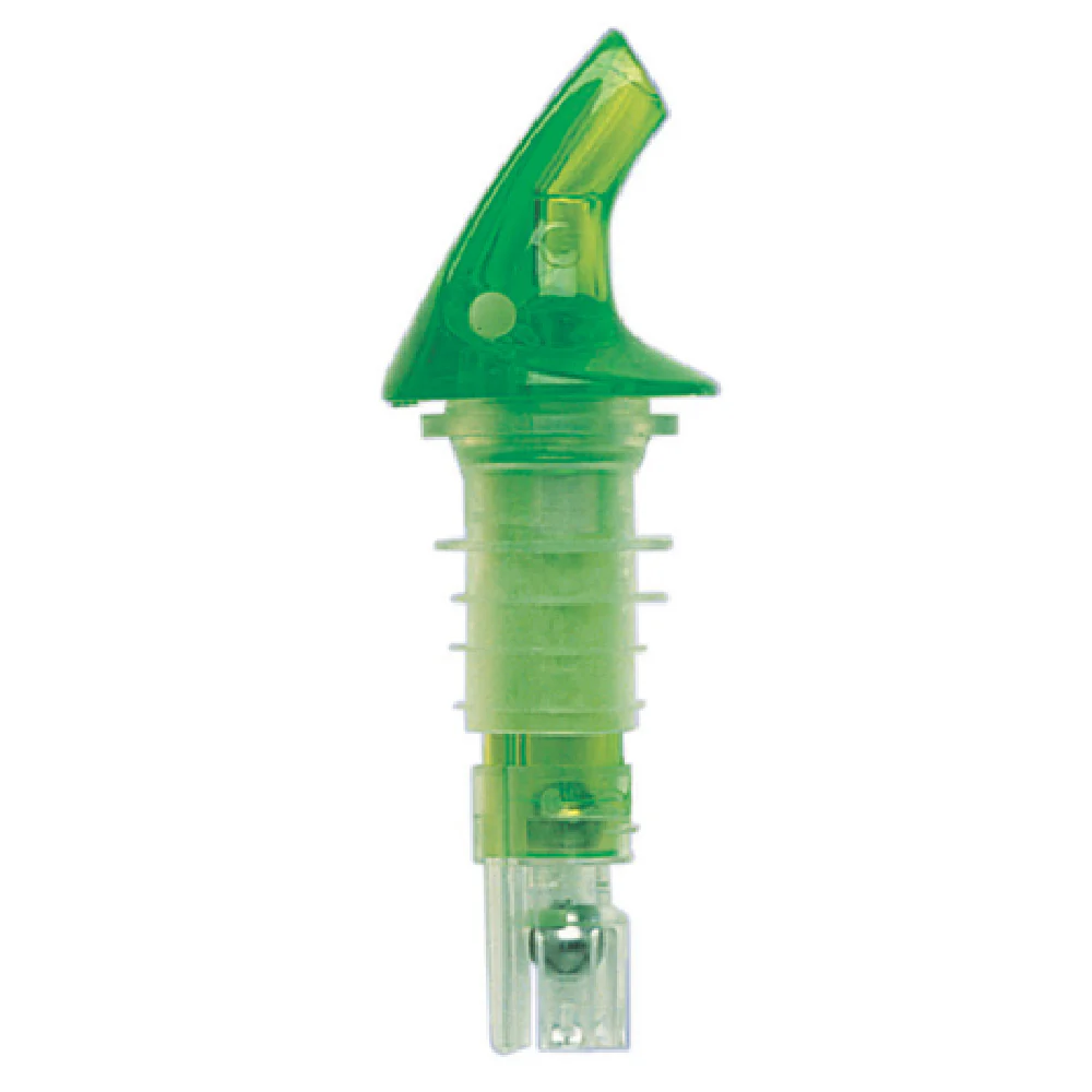 Spill-Stop 383-14 1 Oz Neon Green No Collar Liquor Pourer Plastic Made in USA Spill-Stop 383-14 1 Oz Neon Green No Collar Liquor Pourer Plastic Made in USA