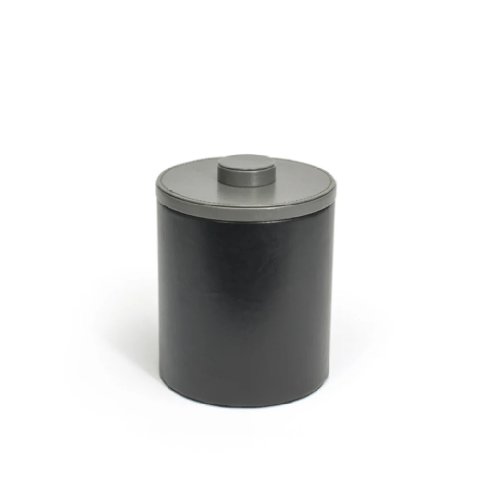 FOH RIB058BKL21 2qt Round London Ice Bucket Black With Smoke Lid Includes One RIB014BKL21-BTM 2qt Round London Ice Bucket Base Black FOH RIB058BKL21 2qt Round London Ice Bucket Black With Smoke Lid Includes One RIB014BKL21-BTM 2qt Round London Ice Bucket Base Black