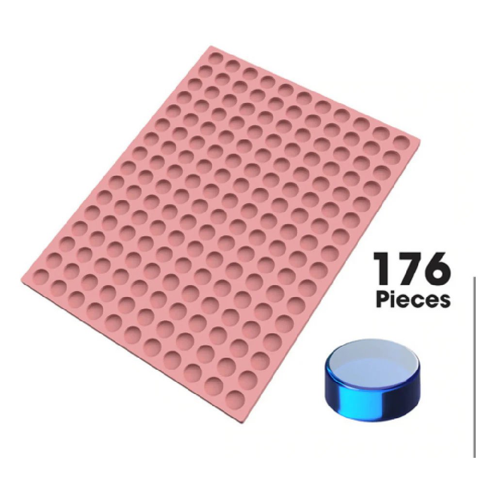 JB Prince MA300 E 12 Inch Coin Silicone Mold Professional Quality Made in USA