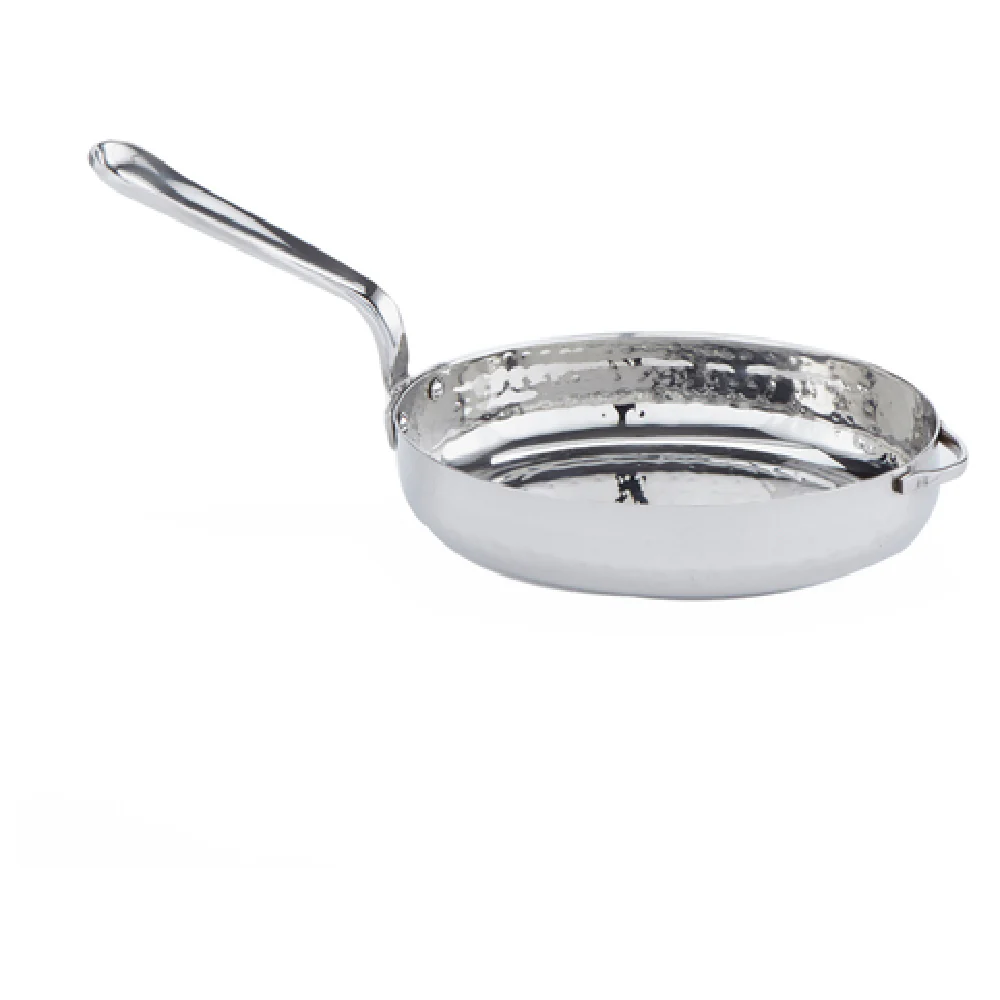 American Metalcraft MPS14 14 Oz Mini Skillet Oval with Stainless Steel Hammered Finish American Metalcraft MPS14 14 Oz Mini Skillet Oval with Stainless Steel Hammered Finish
