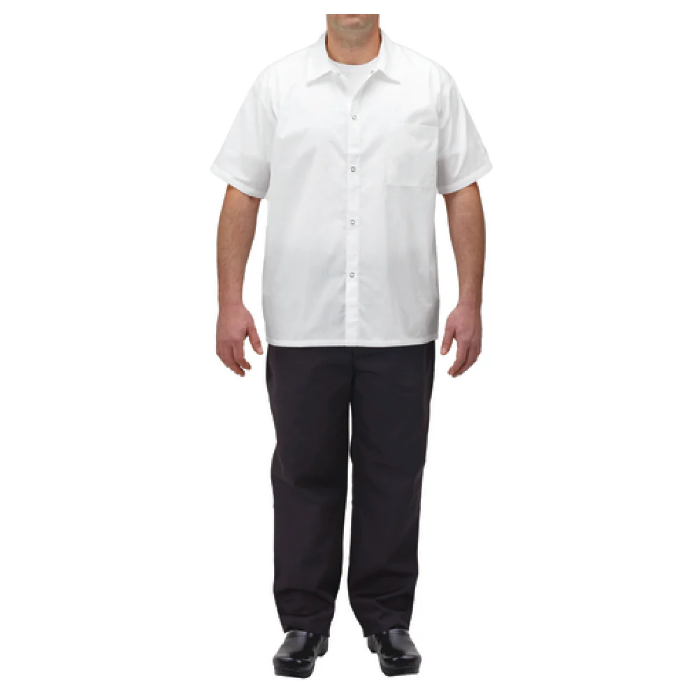 Winco UNF-2KXL XLarge Newbury Chef Pants Relaxed Fit Elastic Waistband Black Winco UNF-2KXL XLarge Newbury Chef Pants Relaxed Fit Elastic Waistband Black