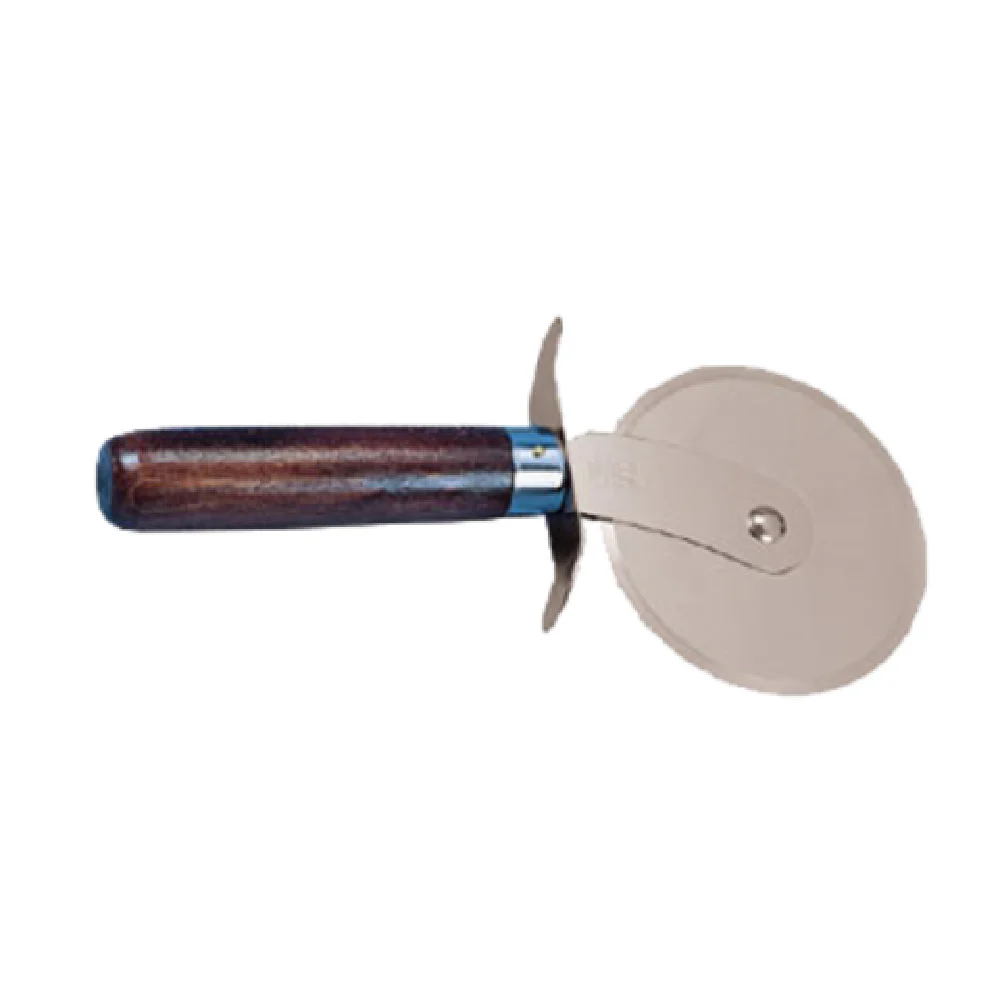American Metalcraft PC7400 4 Inch Wheel Pizza Cutter Stainless Steel Wheel Wood Handle