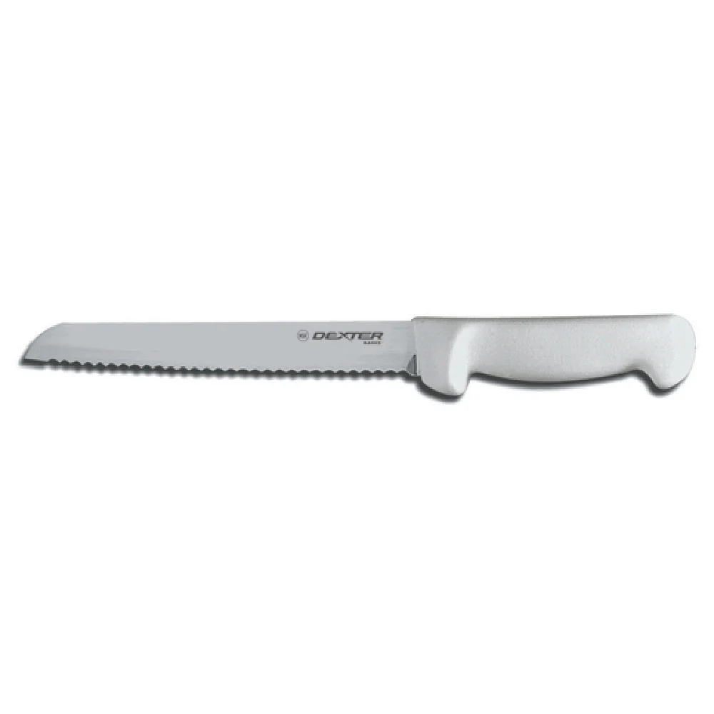 Dexter Russell P94803 8 Inch Bread Knife High Carbon Stainless Steel White Handle Dexter Russell P94803 8 Inch Bread Knife High Carbon Stainless Steel White Handle
