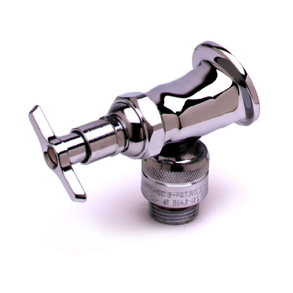 T&S Brass B-0736-POL Sill Faucet With Vacuum Breaker 1/2 T&S Brass B-0736-POL Sill Faucet With Vacuum Breaker 1/2