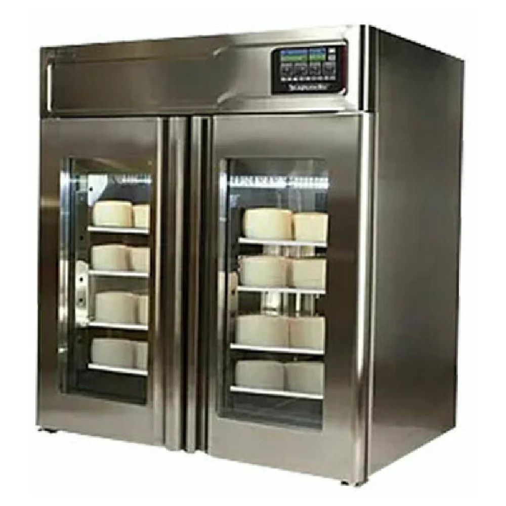Omcan 45517 43 Inch Countertop Cheese Drying Cabinet Stainless Steel with 8 Shelves Omcan 45517 43 Inch Countertop Cheese Drying Cabinet Stainless Steel with 8 Shelves
