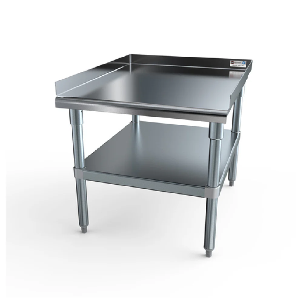 NBR Equipment ESG-1530 16 Inch Economy Equipment Stand with Stainless Steel Top Galvanized Base NBR Equipment ESG-1530 16 Inch Economy Equipment Stand with Stainless Steel Top Galvanized Base