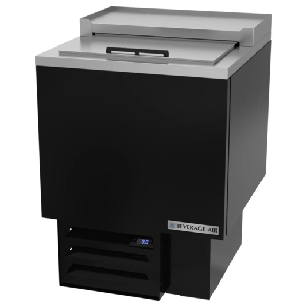 Beverage Air GF24HC-B 24 Inch Glass Froster Underbar Model Stainless Steel and Galvanized Steel with 2 Shelves Beverage Air GF24HC-B 24 Inch Glass Froster Underbar Model Stainless Steel and Galvanized Steel with 2 Shelves