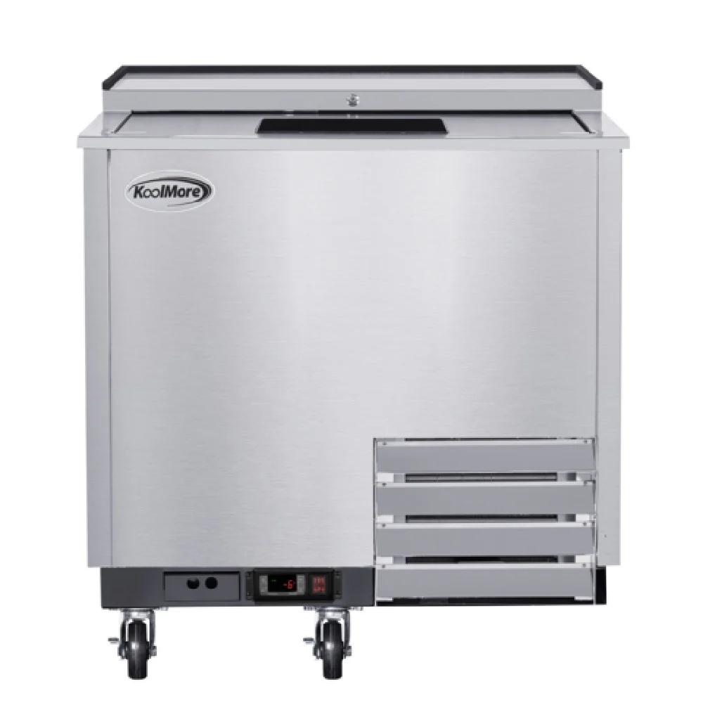 Koolmore KM-GF36-SS 36 Inch Commercial Glass Froster 9 Cu Ft Stainless Steel Koolmore KM-GF36-SS 36 Inch Commercial Glass Froster 9 Cu Ft Stainless Steel