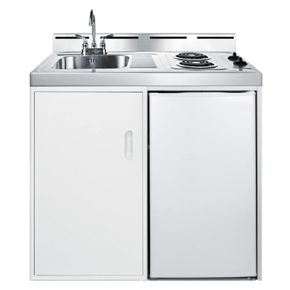 Summit C39EL 39 Inch Combo Kitchen Electric with Sink and Faucet Summit C39EL 39 Inch Combo Kitchen Electric with Sink and Faucet