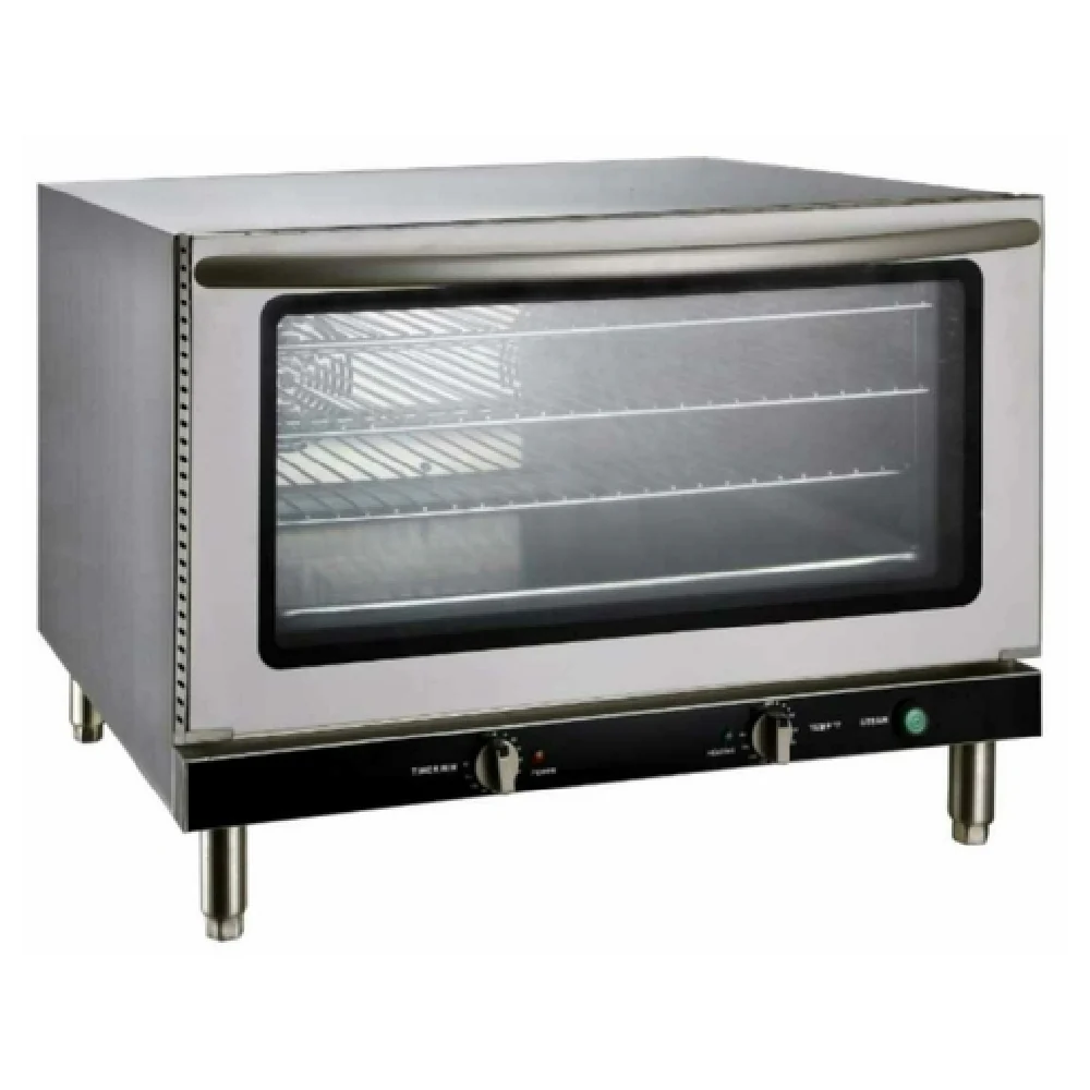 Omcan 44307 31 Inch Electric Convection Oven with 4 Chrome Racks Stainless Steel Omcan 44307 31 Inch Electric Convection Oven with 4 Chrome Racks Stainless Steel