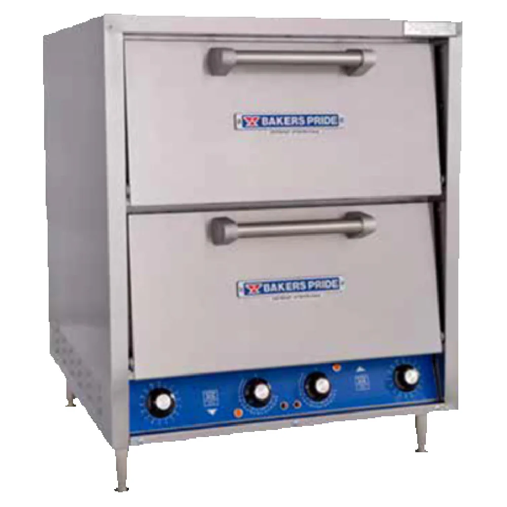Bakers Pride P44-BL_208/60/3 26 Inch Pizza Bake Oven Electric Countertop with Brick Lined