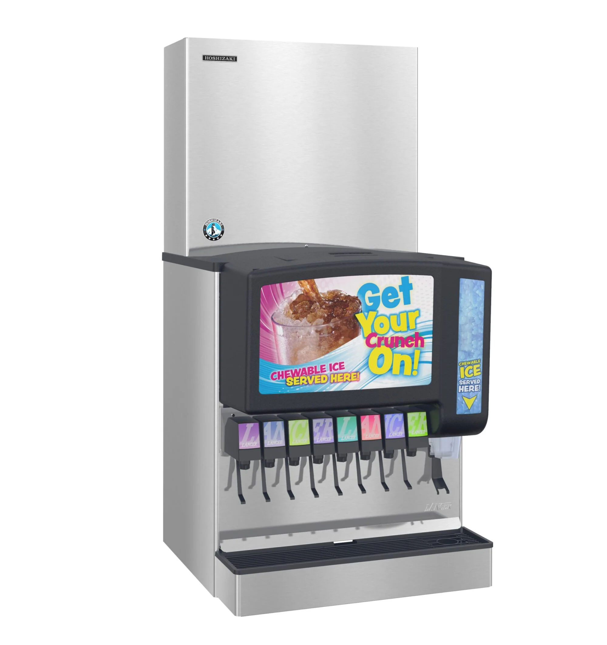 Hoshizaki FS-1001MLJ-C Air-cooled Ice Maker Nugget-Style with Advanced CleanCycle24 851 Lb/Day