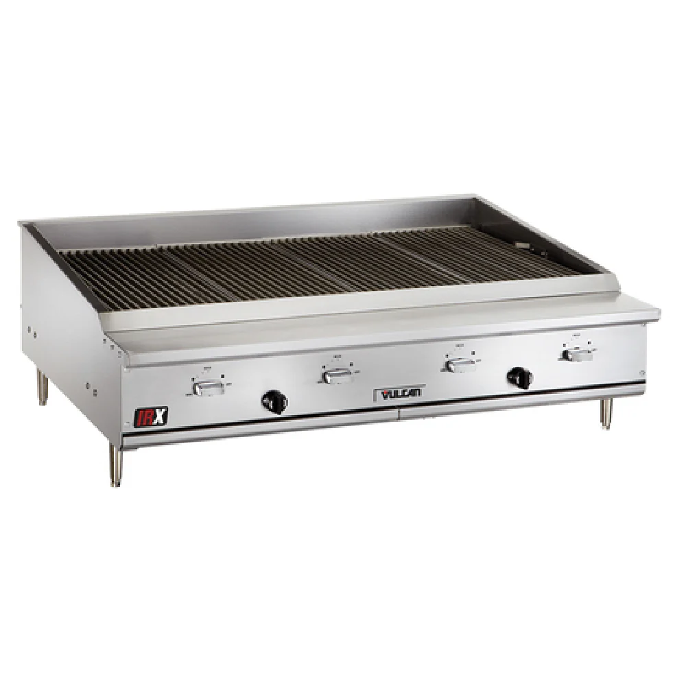 Vulcan VTEC36_NAT 36-1/2 Inch Infrared Charbroiler Gas Stainless Steel 66,000 BTU Vulcan VTEC36_NAT 36-1/2 Inch Infrared Charbroiler Gas Stainless Steel 66,000 BTU