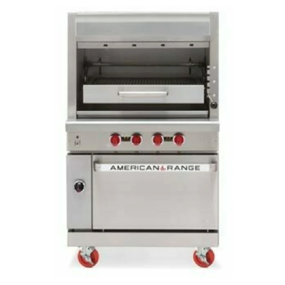 American Range AGBU-3-SB_NAT 36 Inch Infrared Broiler Gas Oven Base Stainless Steel