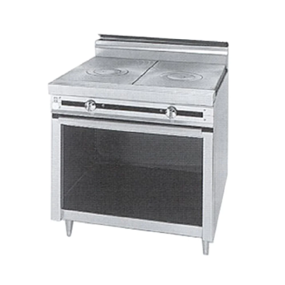 Jade Range JTRH-1FHT 18 Inch Gas Heavy Duty Range with French Hot Top 30000 BTU