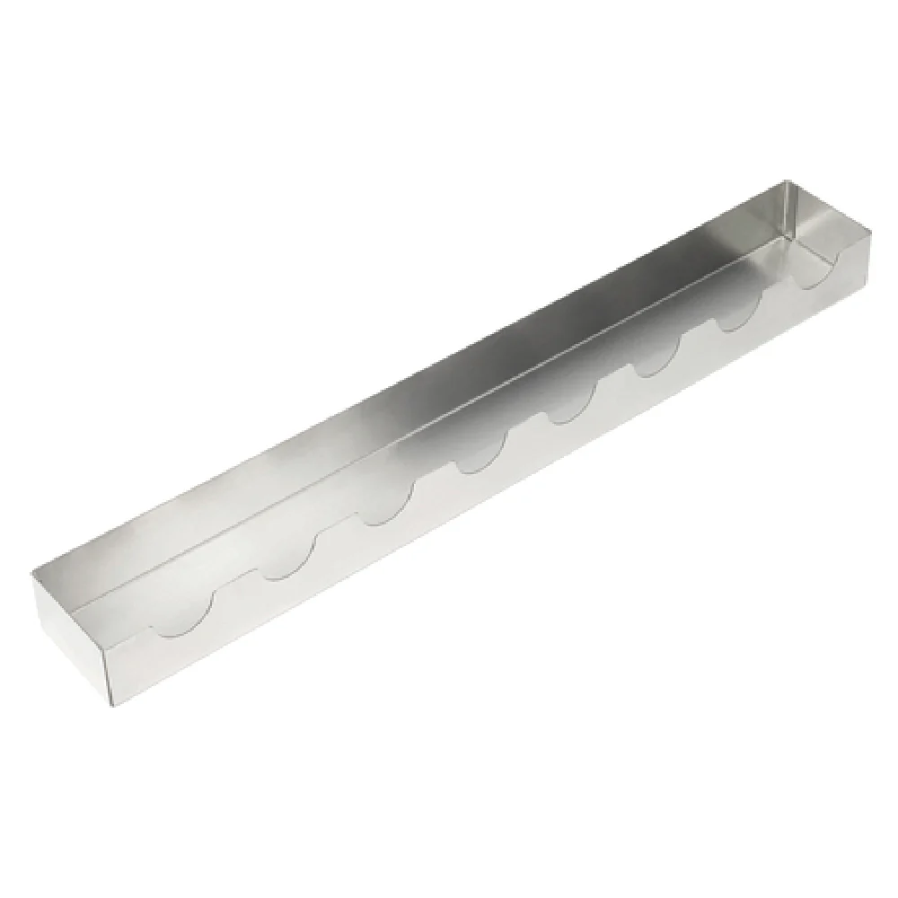 Optional 30 Inch Stainless Steel Countertop Bitter Tray with Sliding Cover for Royal Series, Krowne KR-508 Optional 30 Inch Stainless Steel Countertop Bitter Tray with Sliding Cover for Royal Series, Krowne KR-508