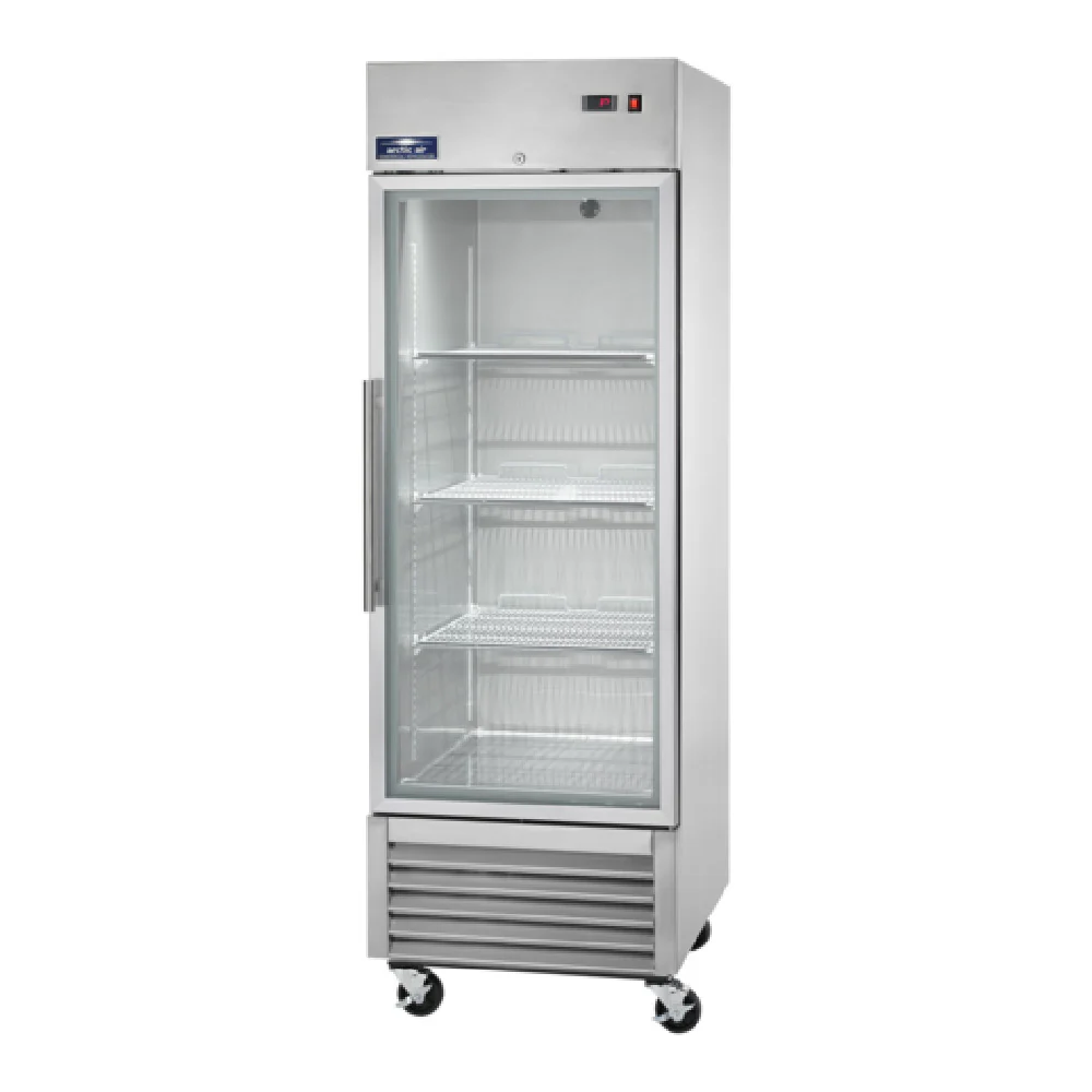 Arctic Air AGDF23 27 Inch Freezer Reach-In 23 cu ft Stainless Steel with Locking Door