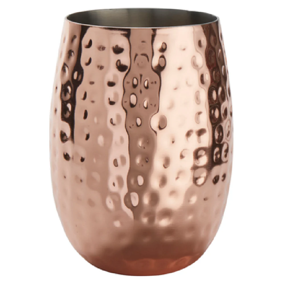 American Metalcraft HMTC14 14 Oz Mule Cup with Hammered Finish Stainless Steel