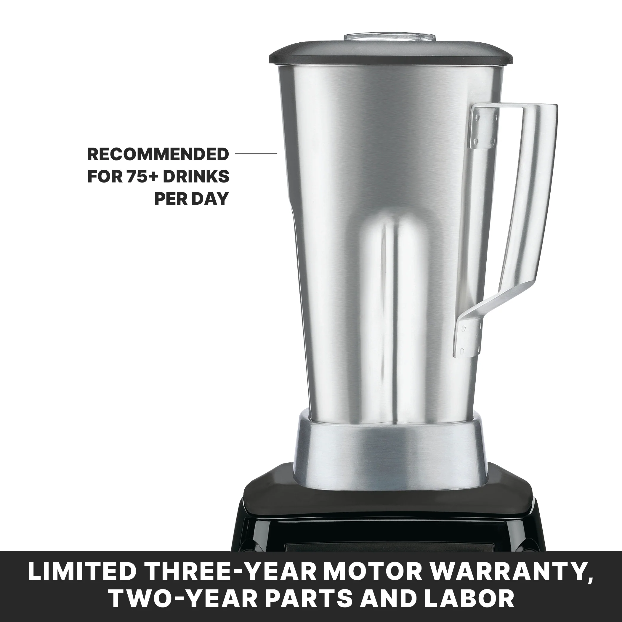 Waring Xtreme® MX1050XTS Blender with Electronic Keypad and 64 oz. Stainless-Steel Container Waring Xtreme® MX1050XTS Blender with Electronic Keypad and 64 oz. Stainless-Steel Container