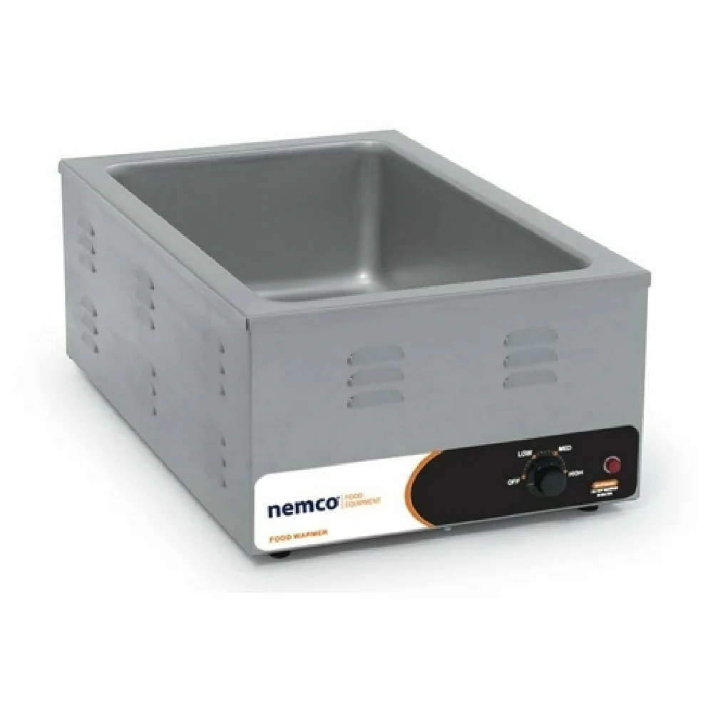 Nemco 6055A-43 15 Inch Stainless Steel Countertop Warmer Wet Operation with Adjustable Thermostat Nemco 6055A-43 15 Inch Stainless Steel Countertop Warmer Wet Operation with Adjustable Thermostat