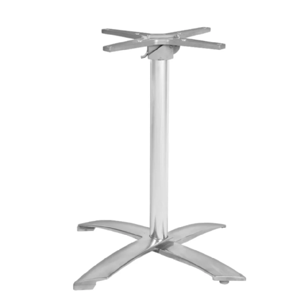 JMC Furniture XCOMPACT 26-1/2 Inch Aluminum Table Base with Spider Design