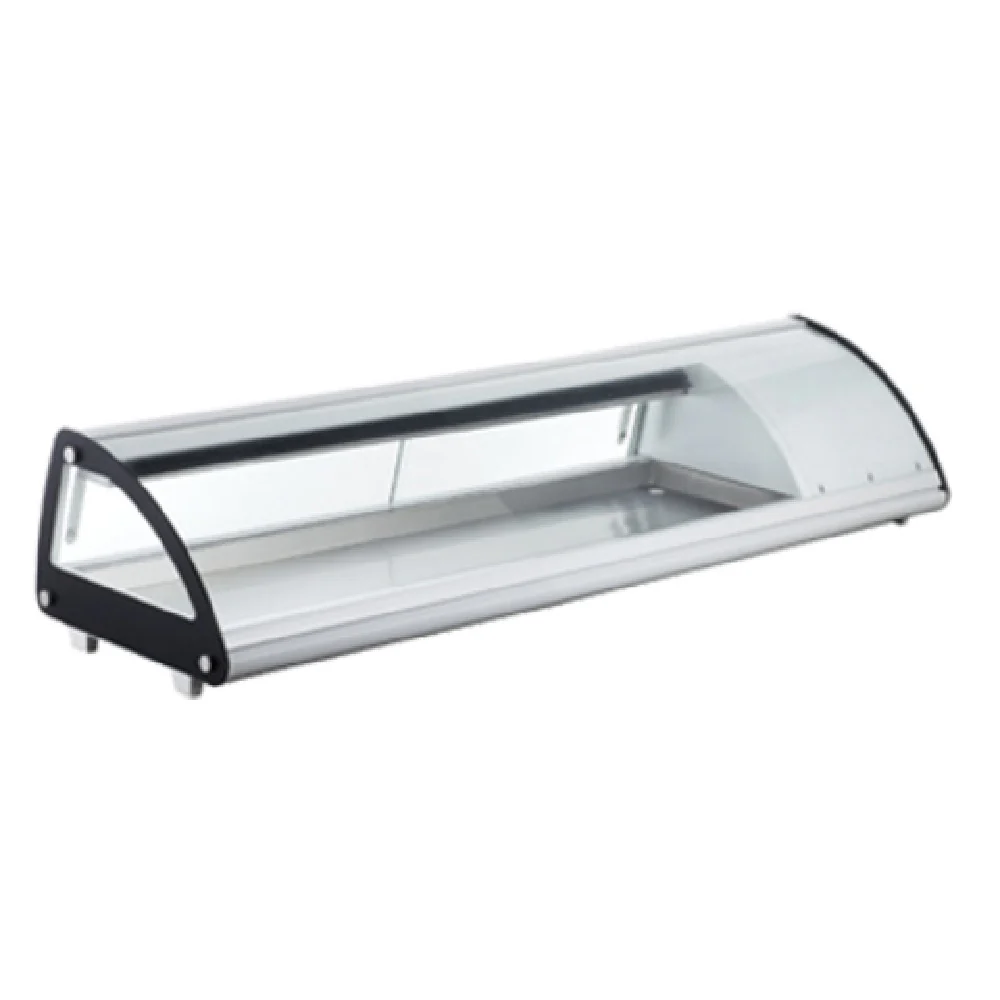 Omcan 43225 58 Inch Refrigerated Sushi Display Case Countertop 2.19 cu.ft Omcan 43225 58 Inch Refrigerated Sushi Display Case Countertop 2.19 cu.ft