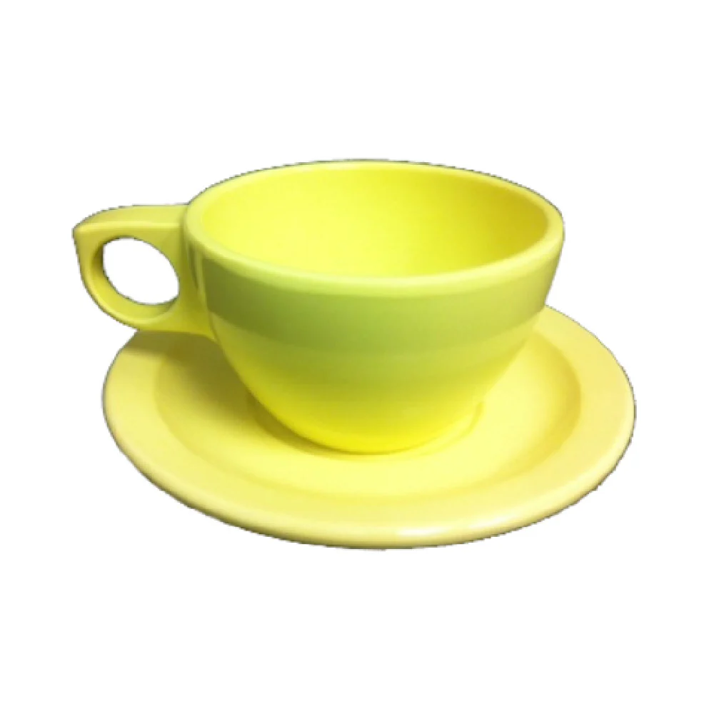 Yanco NS-9015Y 7 Oz Melamine Cup NSF Dishwasher Safe Yellow Case of 48