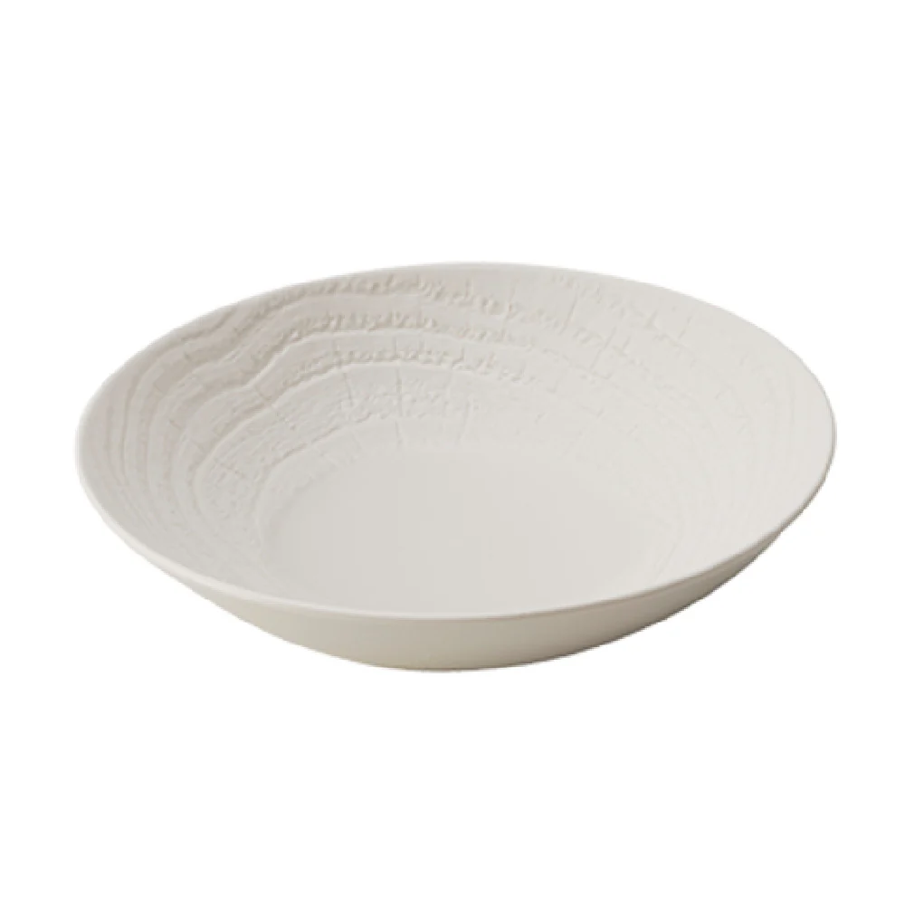 Revol 648288 35-1/4 Oz Round Plate Porcelain with Ivory Glaze - Case Revol 648288 35-1/4 Oz Round Plate Porcelain with Ivory Glaze - Case