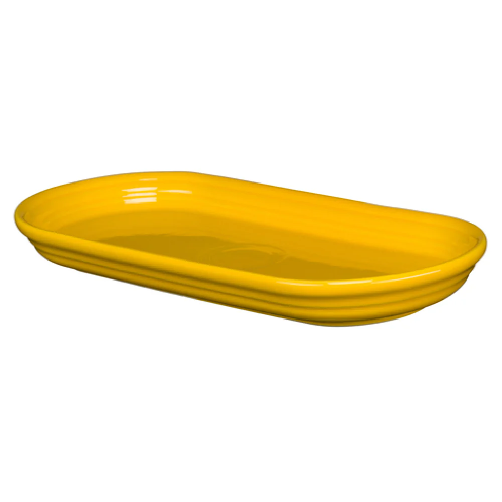 Steelite HL412342 11-7/8 Inch Oblong Bread Tray Dishwasher Safe Lead Free