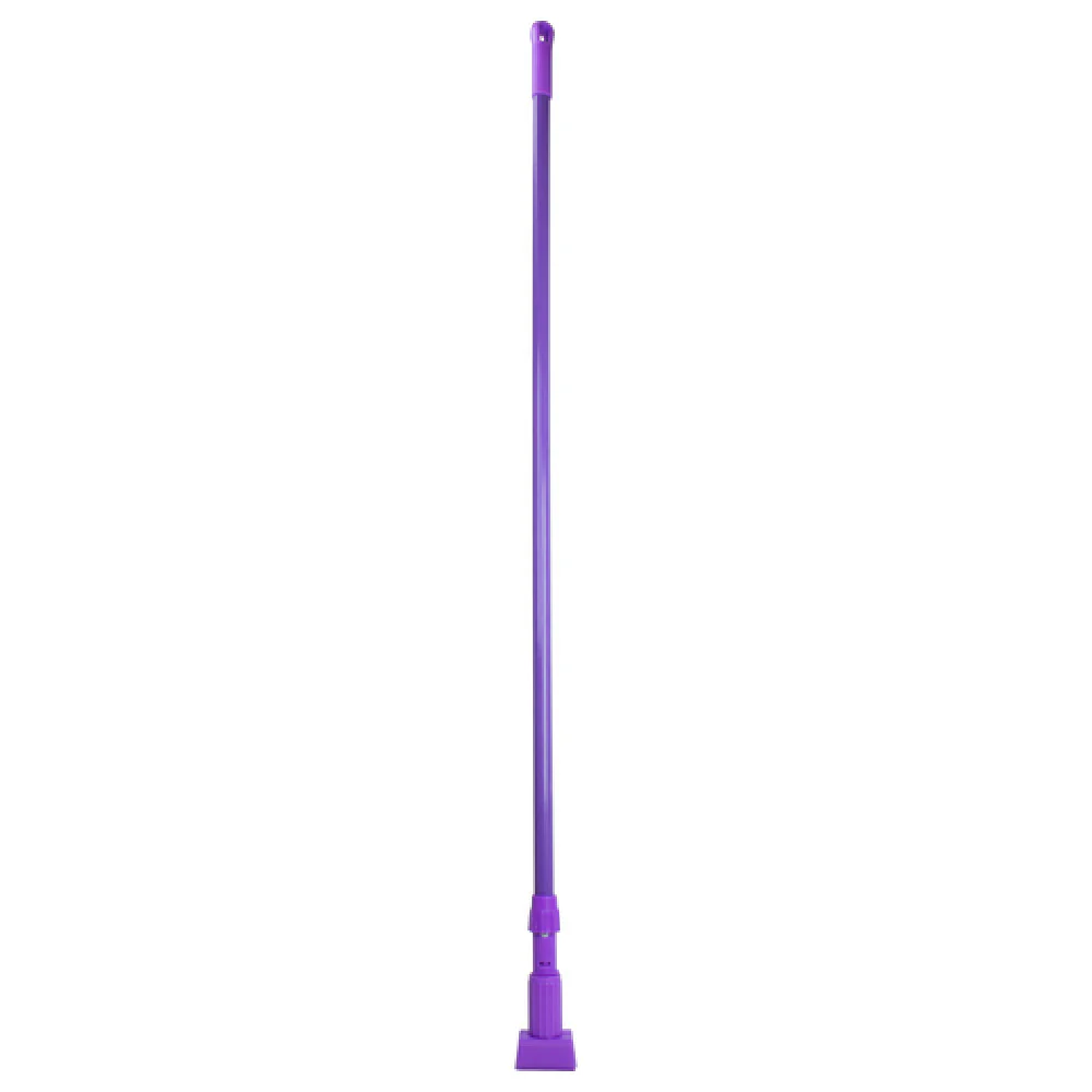 Carlisle 369475EC68 60 Inch Fiberglass Mop Handle Jaw Style Purple Carlisle 369475EC68 60 Inch Fiberglass Mop Handle Jaw Style Purple