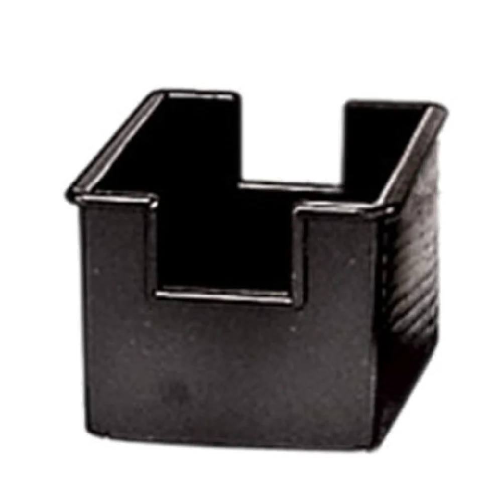 Admiral Craft SUG-4BK 3-1/2 Inch Width Sugar Packet Holder Plastic Black